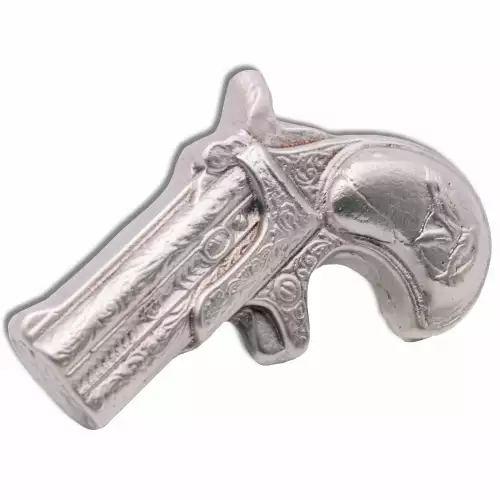 7 Troy Ounce Silver Eagle Pistol Gun (5)